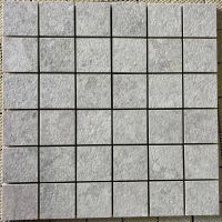 Beat White Square Mosaic 2 x 2 12 x 12